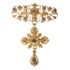 Eternal Faith: The 1800 s Georgian Diamond Cross Legacy